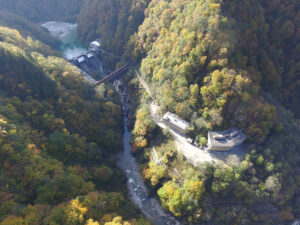 黒部川第三発電所周辺