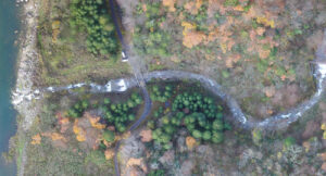 蟹寺発電所 洞谷補給水路