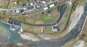 蟹寺発電所 7号土捨場付近