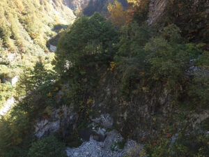 黒部ダム周辺地山点検