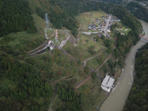 蟹寺発電所周辺