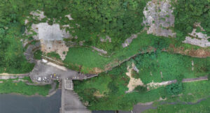 朝日小川ダム周辺