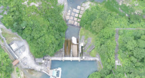 大牧発電所 ダム周辺