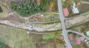蟹寺発電所 戸谷補給水路